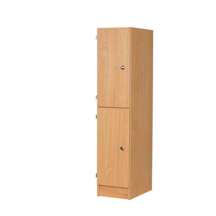 Classic Wooden Two Door Primary Locker