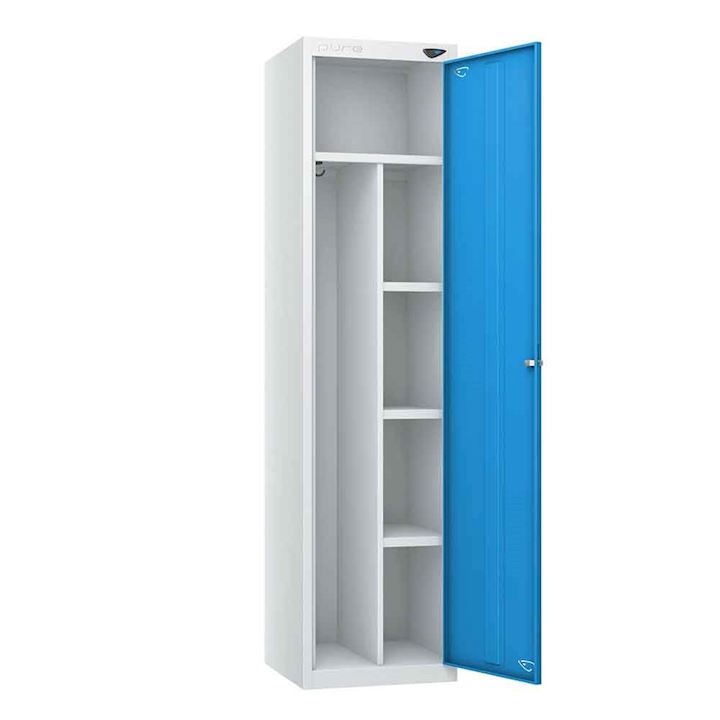 Pure Uniform Locker - Tall 1 Door with Mixed Compartments