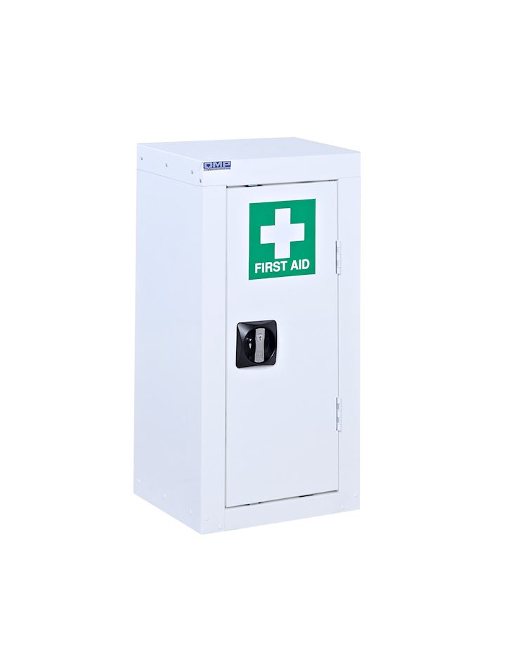 QMP Metal First Aid Cabinet - Small 1 Door 
